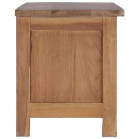 vidaXL TV-bÃ¤nk 90x30x35 cm massiv teak