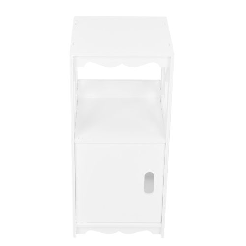 Bedside Table Nightstand Storage Cabinet Side Table Storage Shelf Unit for Bedroom Living Room Bathroom