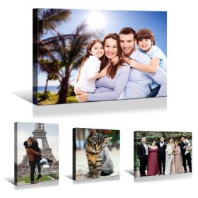1Pcs Canvas Prints with Your Photo Custom Canvas Wall Art- Personalized Canvas Pictures, Customized To Any Style, US Factory Drop Shipping, Gifts for