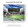 [Personalization Only] Official NFL Patriots - 62" x 84" Personalized Washable Rug