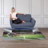 [Personalization Only] Official NFL Patriots - 62" x 84" Personalized Washable Rug