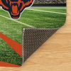 [Personalization Only] Official NFL Bears - 62" x 84" Personalized Washable Rug