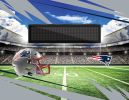 [Personalization Only] Official NFL Patriots - 62" x 84" Personalized Washable Rug