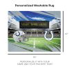 [Personalization Only] Official NFL Colts - 62" x 84" Personalized Washable Rug