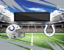 [Personalization Only] Official NFL Colts - 62" x 84" Personalized Washable Rug