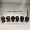 1/4/8/12pcs, Halloween Fire Pit Skull Ceramic Props, Reusable Fireproof Skull Fire Pit, Halloween Decor For Party, BBQ, Fire Pit ,Fireplace, Gas, Hall