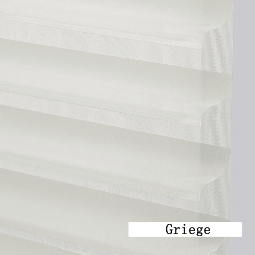 WELLSOURCE Manual 2"Shangri-la Blinds Non Blackout Light Filtering for Home, Office, Hotel, Club, Restaurant Custom Made Size
