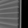WELLSOURCE No Drill 2"Shangri-la Shades Tension Inside Mount Expansion Window Blind,Custom Size